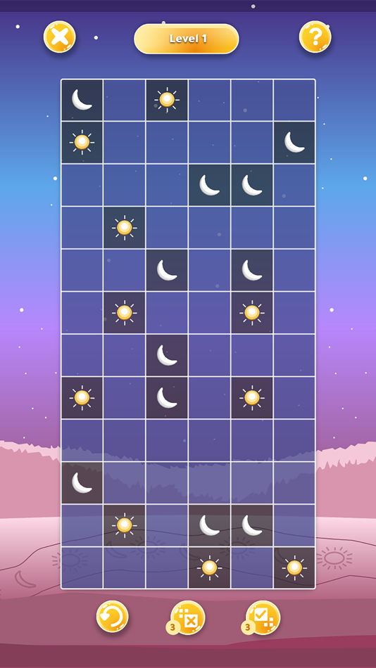 #4. Sun & Moon Puzzle (iOS) Podle: FOCUS CODE LTD