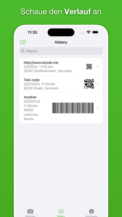 Screenshot #2 pour Quick Barcode