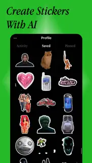 jot • ai social stickers iphone screenshot 2