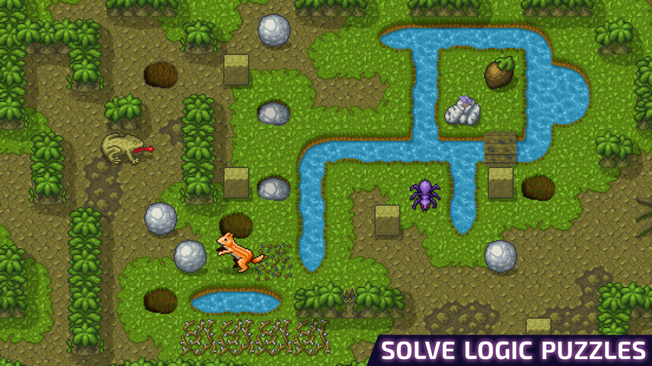#1. Sokoban: Logic Puzzle in Maze (iOS) Podle: Evgeniy Pulchenko