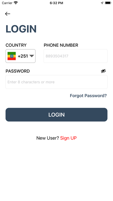 ET Delivery Screenshot
