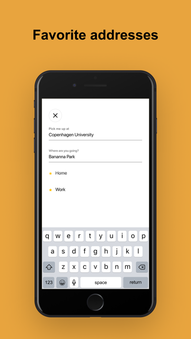 Pick up city app Screenshot