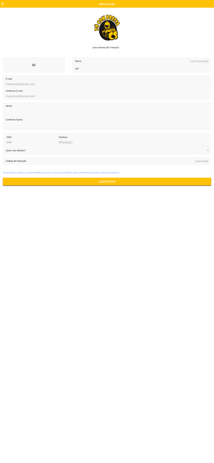 Tô com Pressa CS - Passageiros