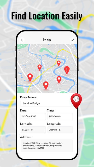 JourneyStamp - GPS Map Camera screenshot n.4