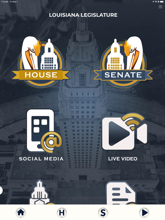 LA LEGE iPad screenshot 2 - Entertainment app