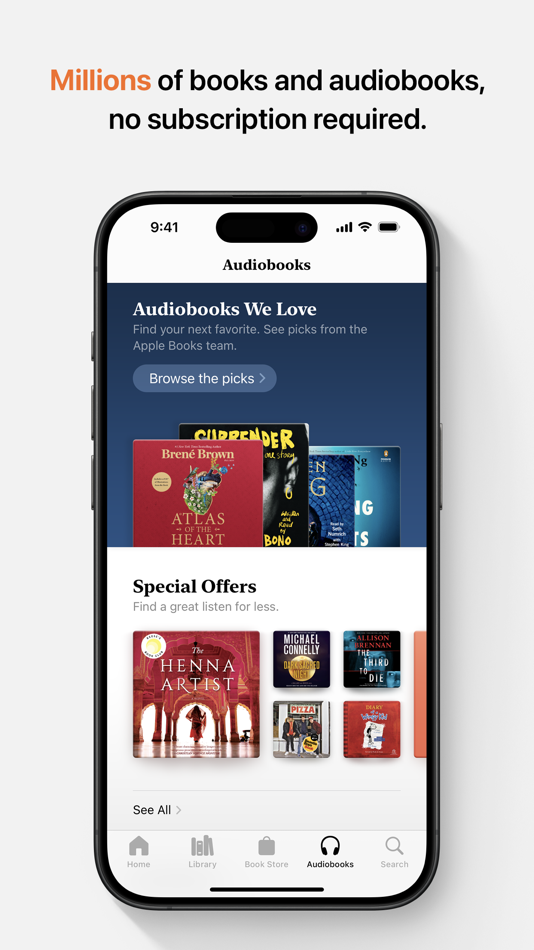 Apple Books - 4.7 - (iOS)