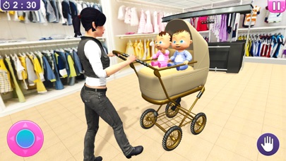 Newborn Twin Baby Mom Games 3D Screenshot