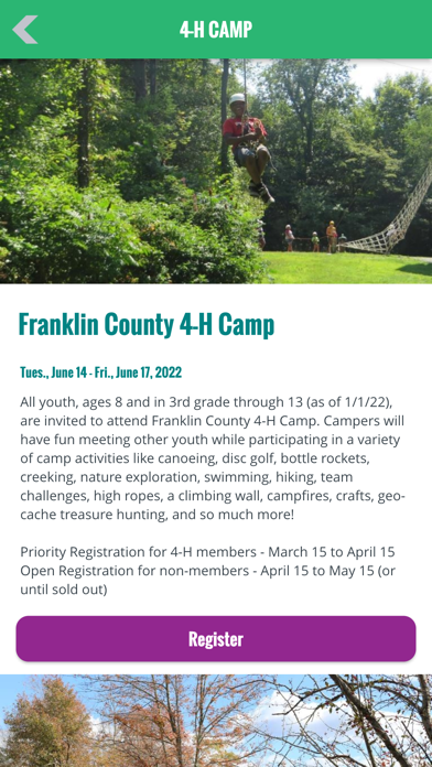 Franklin County 4-H Screenshot