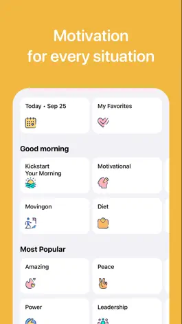 Game screenshot Motivation - Daily good quotes hack