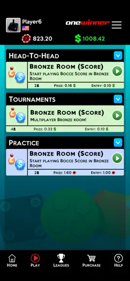 Game screenshot OneWinner's Bocce hack