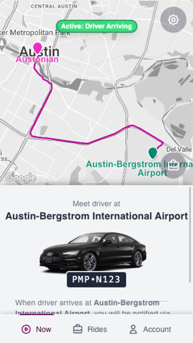 Vaya Concierge Driving Screenshot