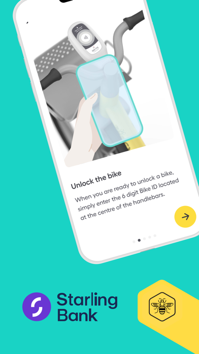 Starling Bank Bikes Screenshot