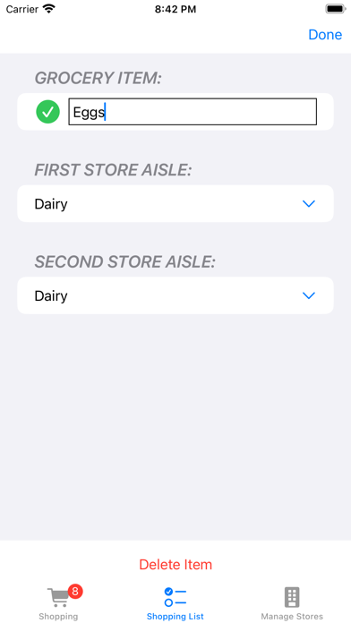 QuickShop: Shopping List Screenshot