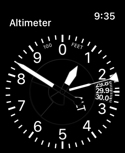 Pilot's Altimeter