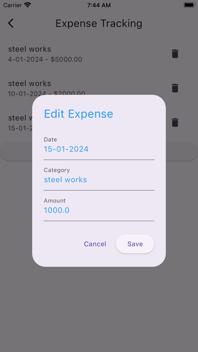 Budgeting Simple Screenshot