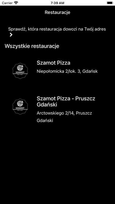 Szamot Pizza Screenshot