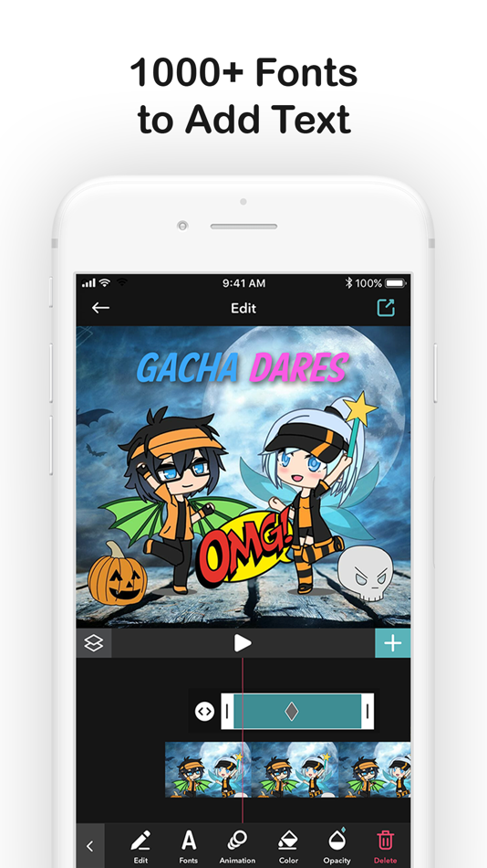 #3. Shimeji Gacha Cute Video Maker (iOS) Podle: Whistle Studios LLC