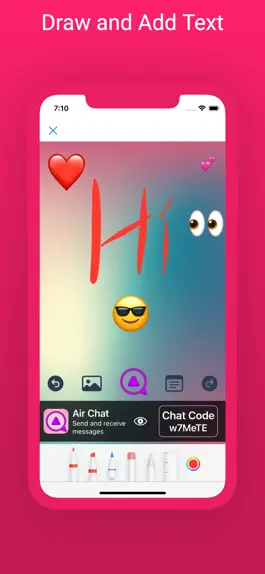 Game screenshot Air Chat - Drop Text Message hack
