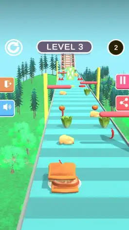 Game screenshot Sandwich Stack Run Collect mod apk