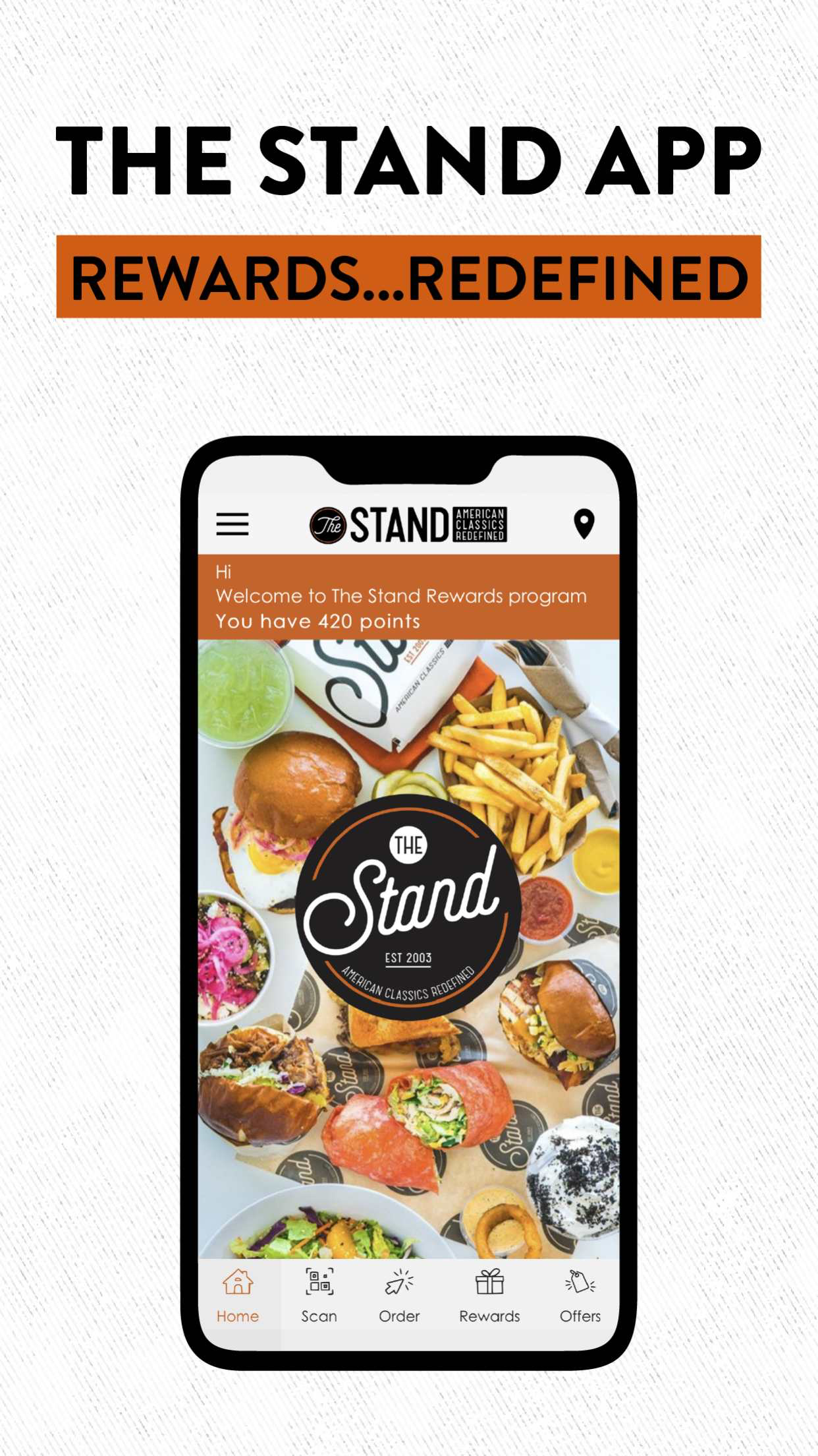 The Stand Restaurants App