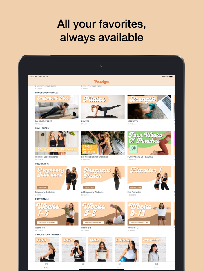 Peaches Pilates Online