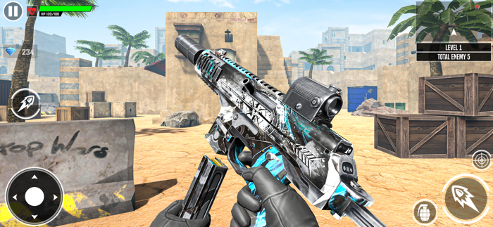 FPS Warzone Shooting Gun Games