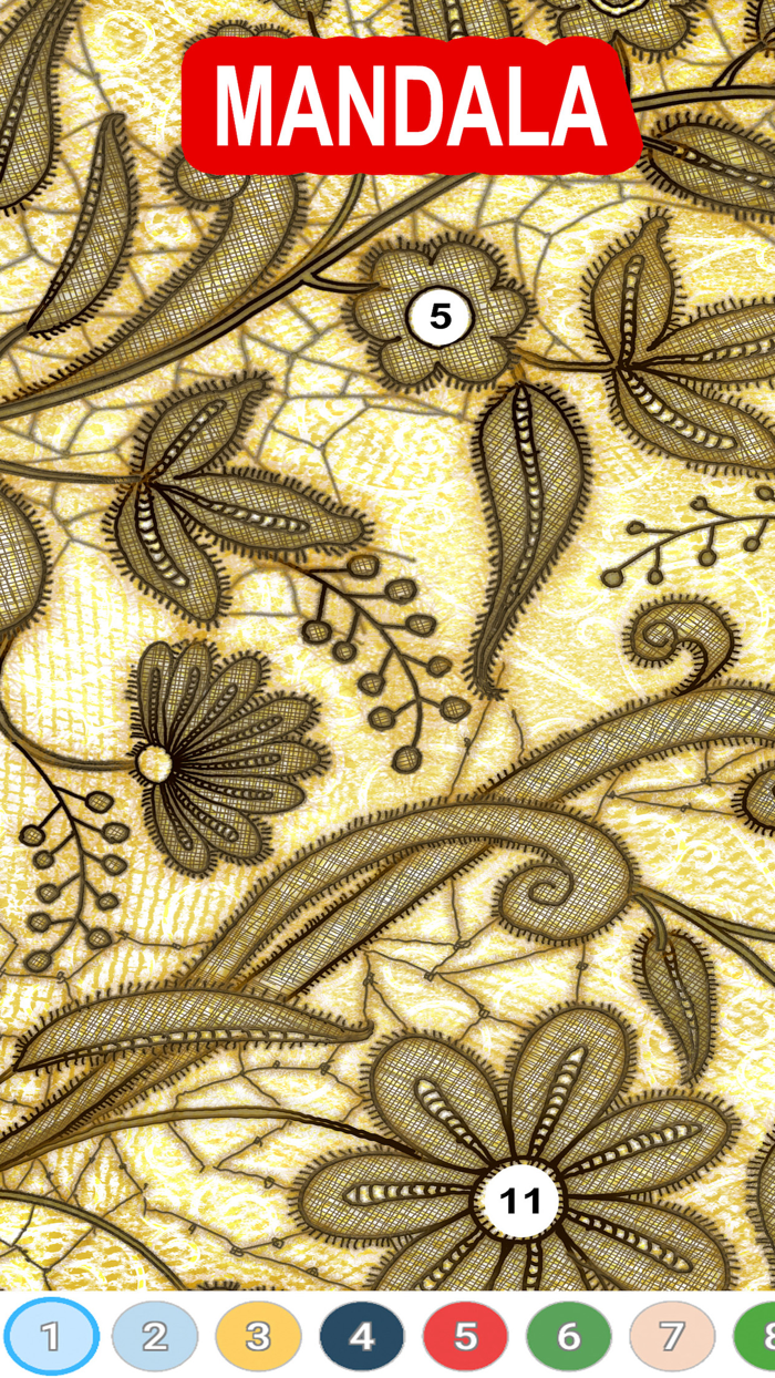 Color With Friends Number Art