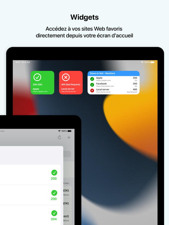 Screenshot #6 pour Down or Not: Moniteur Web