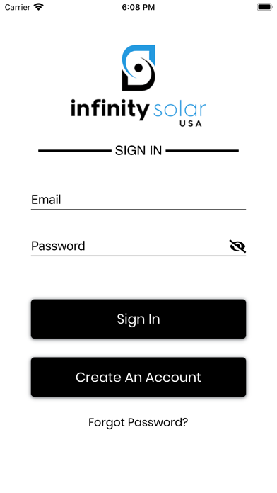 Infinity Solar USA Screenshot