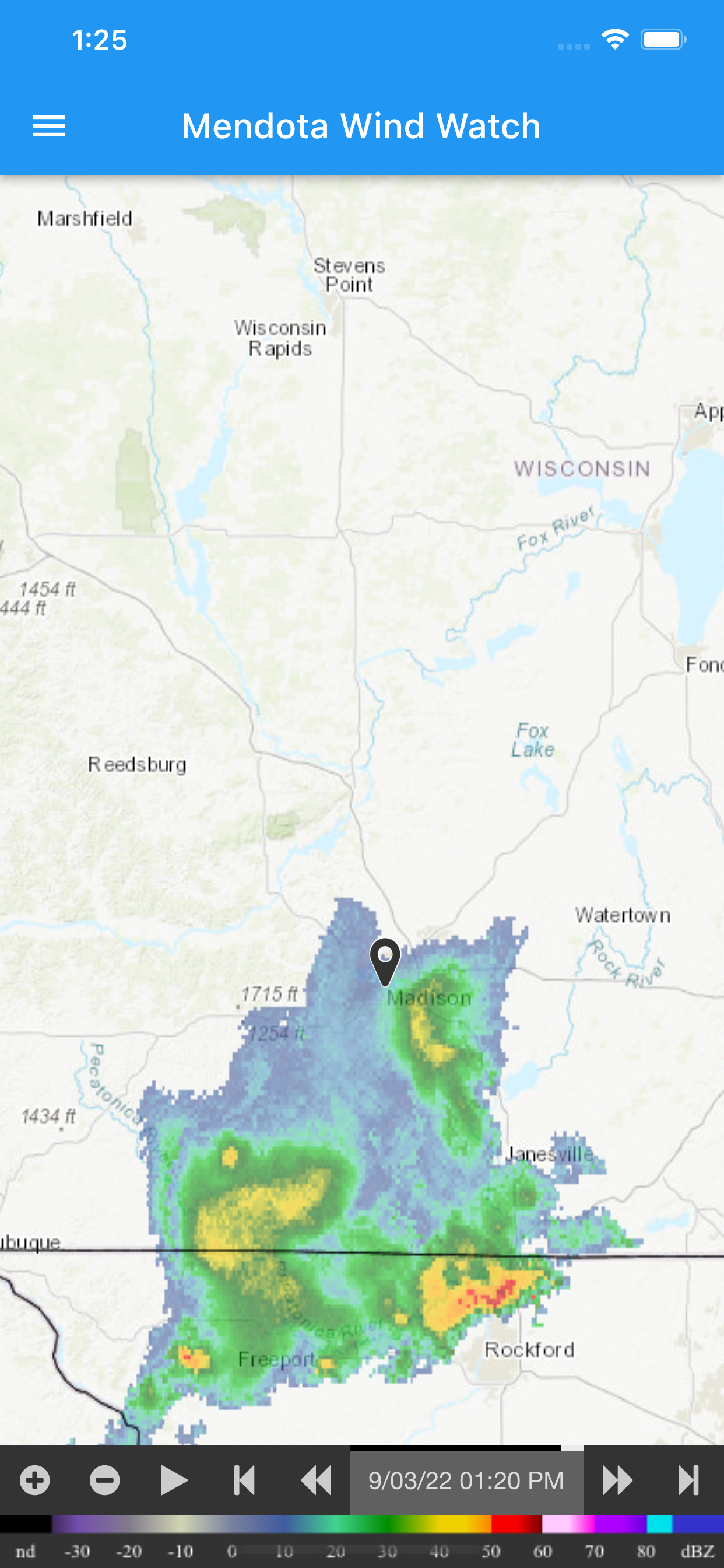 Mendota Wind Watch
