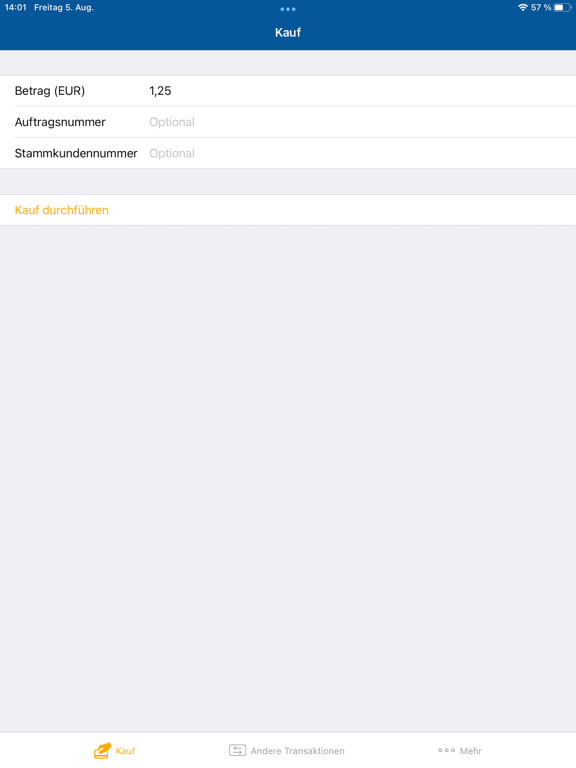 Screenshot #5 pour completePay mKasse