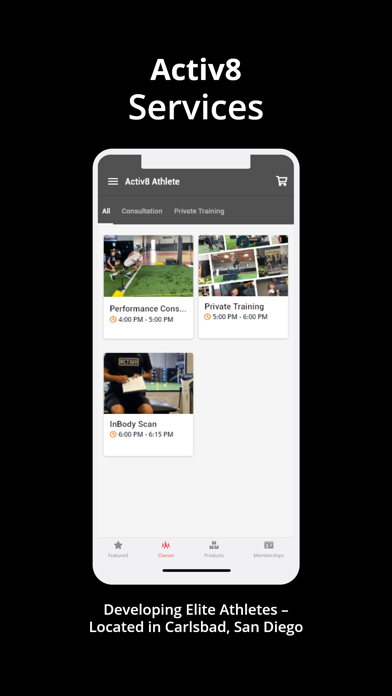 Activ8 Athlete Screenshot