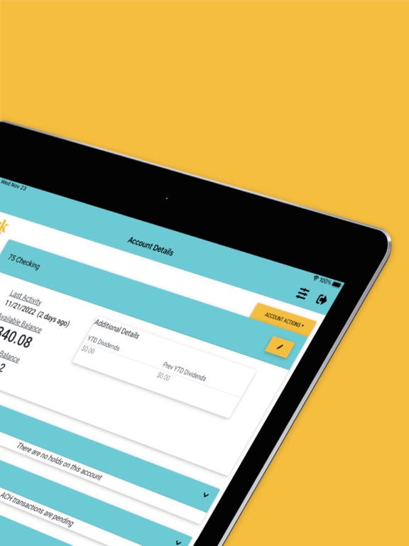 MoneyBee Mobile iPad screenshot 2 - Finance app