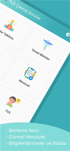 Game screenshot TUS Sınav Soruları apk