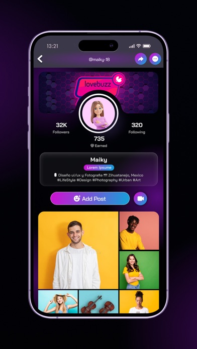 LoveBuzz-LiveStream VideoChat Screenshot