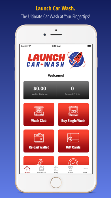 Launch Car Wash Screenshot