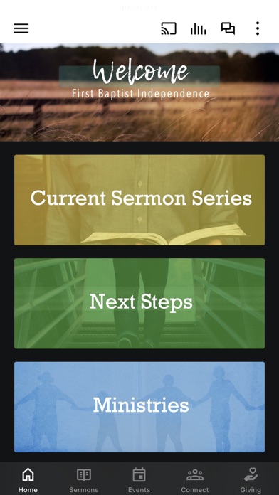 First Baptist Independence Screenshot