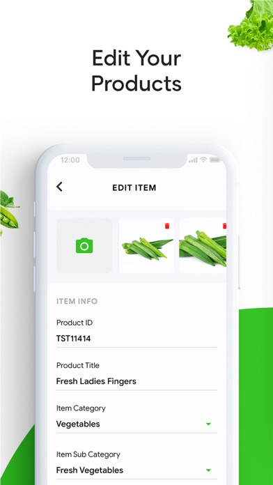 FoodChain Vendor Screenshot