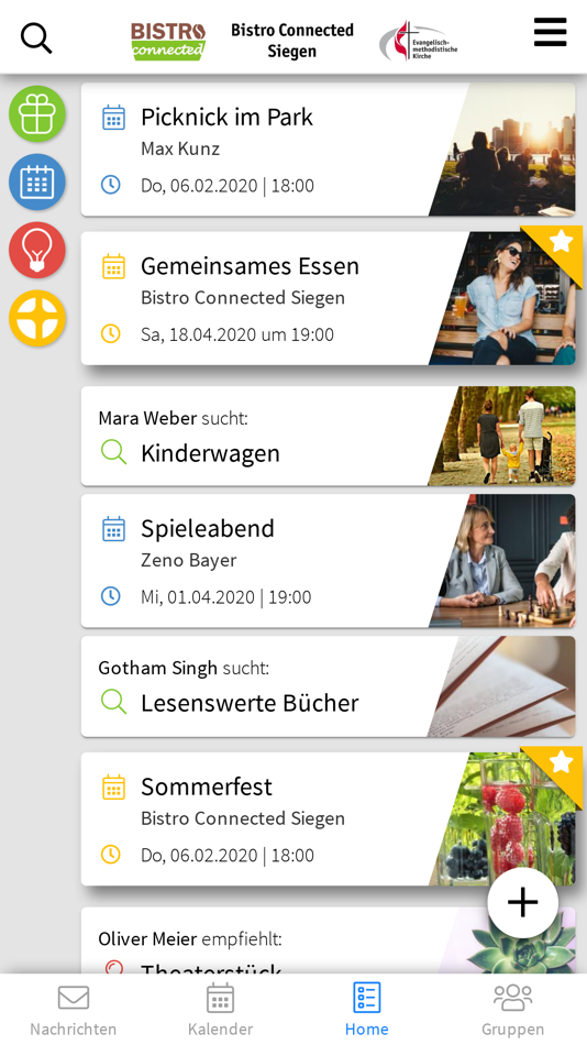#1. Bistro Connected Siegen (iOS) 由: Evangelisch methodistische Kirche (SJK)