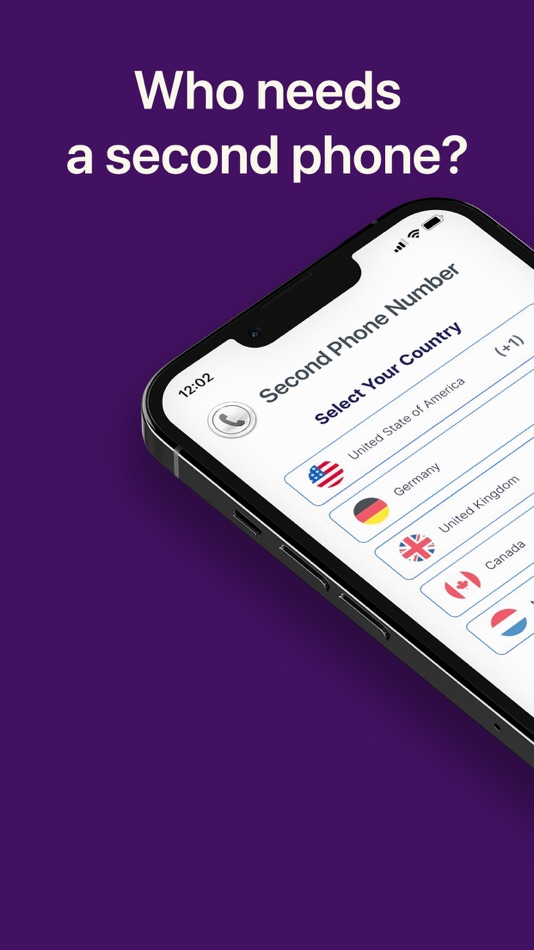 Phonly: Second Phone Number - 1.0.2 - (iOS)