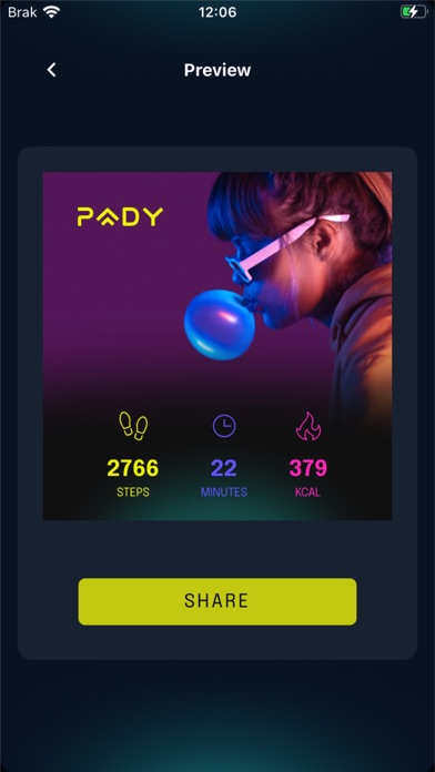 PADY Fitness Screenshot