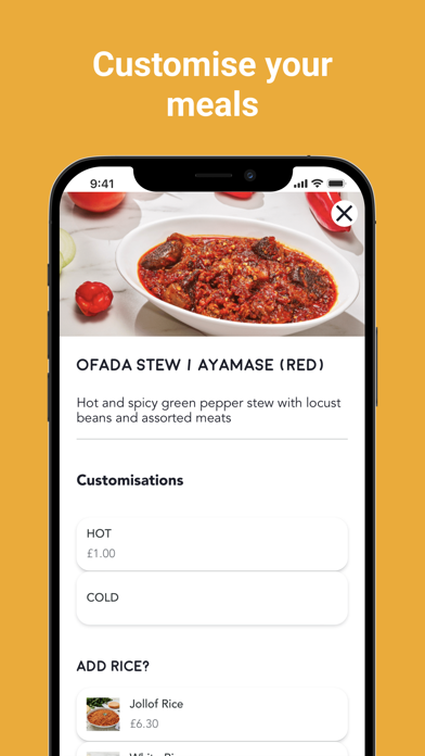 Tasty African Food Screenshot