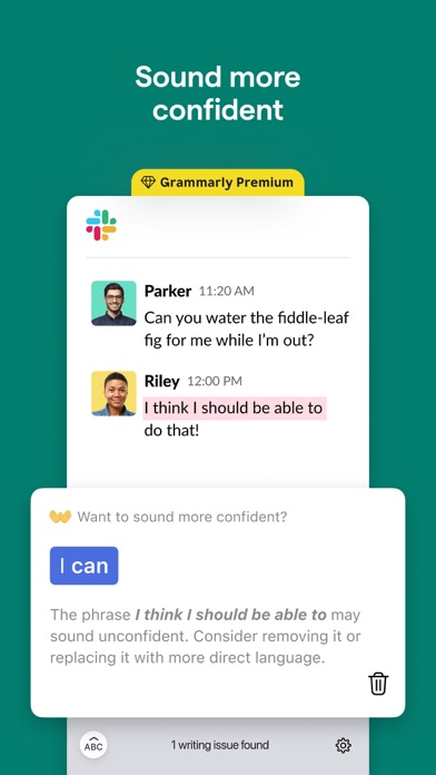 Grammarly: AI Writing Keyboard Screenshot