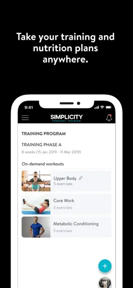 Game screenshot Simplicity Personal Training hack