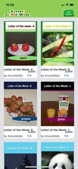Game screenshot Letter of the Week Lite mod apk