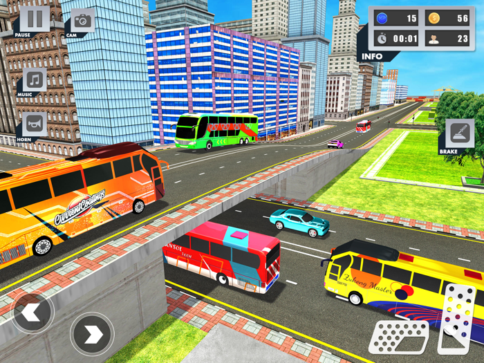 Coach Bus Simulator Game 2023