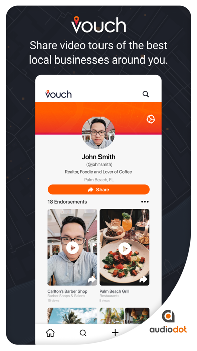 Vouch - The best spots nearby Screenshot