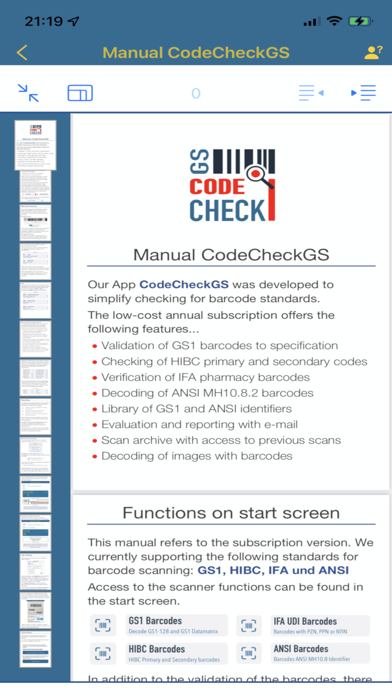 CodeCheckGS Screenshot