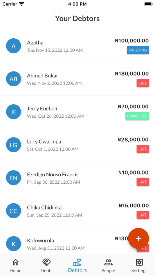 #3. Debt_Manager (iOS) 由: Ifeanyi Ibekie