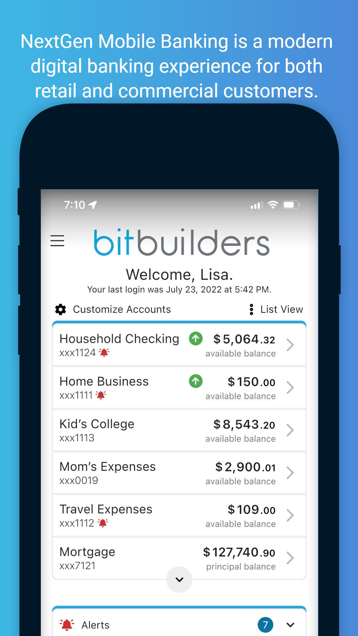 Bit Builders Mobile Banking